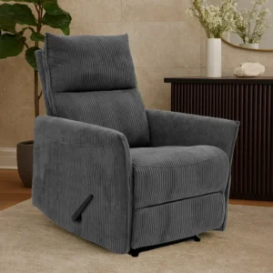 Velvet Grey Recliner