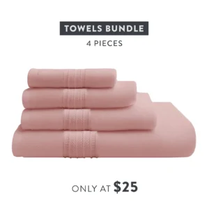 SOFT TOWELS BUNDLE - Pink Set