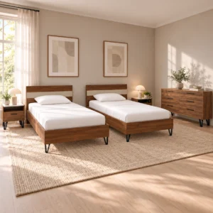 Zoe Single Bedroom + Free Mattress