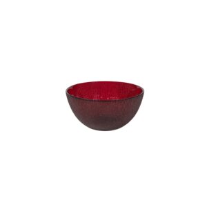 BOWL SHINY RED GLITTER
