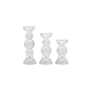 S3 BUBBLE CANDLE HOLDER