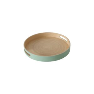 TRAY BAMBOO GREEN NATURAL
