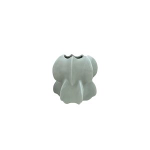 VASE NIMA H 21 CM PORCELAIN GREEN