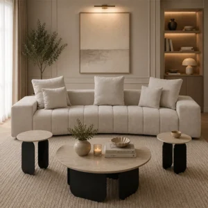 Valerno Curved Sofa